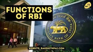 Roles and functions of RBI