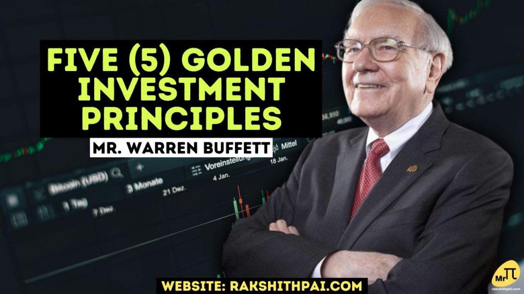 Warren Buggett's Rule for Value Investing